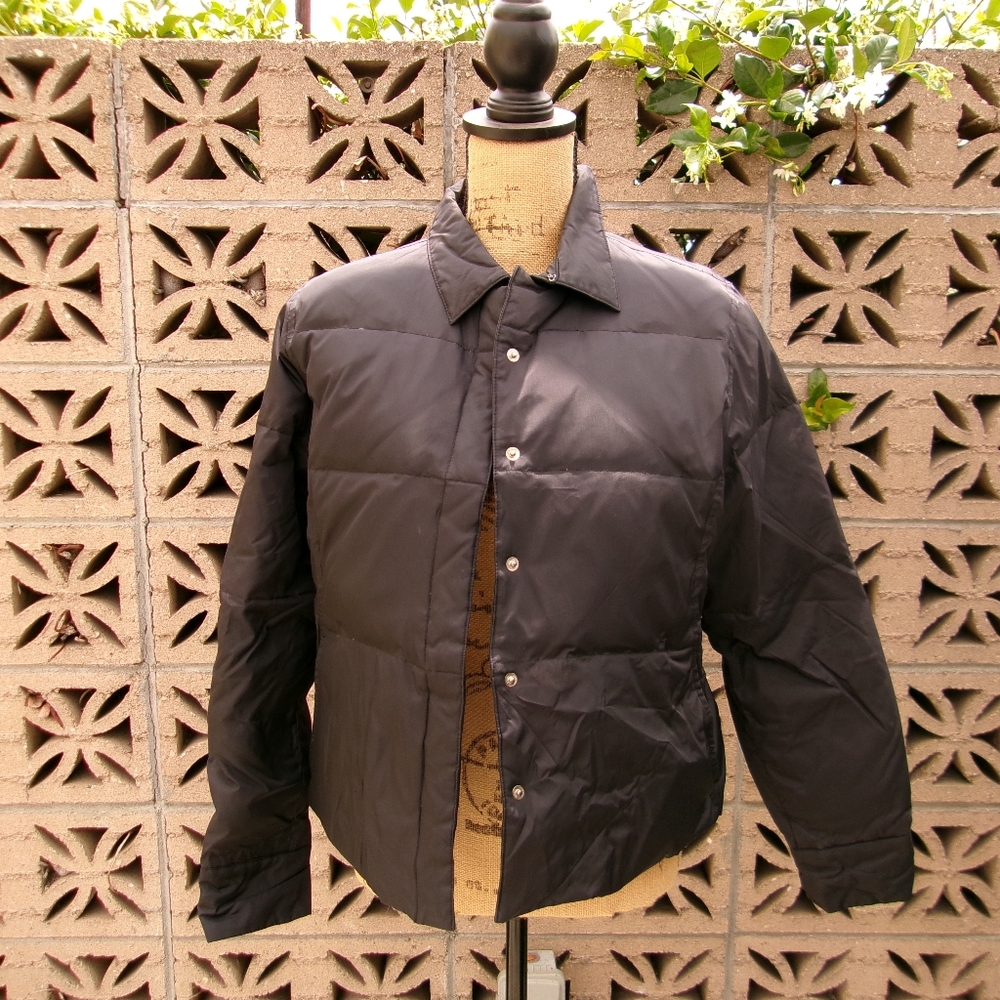 Banana Republic Women's Black Puffer Jacket